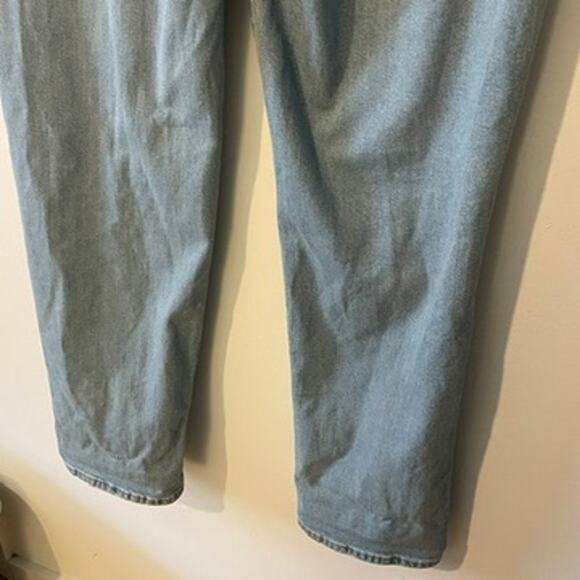 Madewell The Perfect Vintage Straight Jean in Danby Wash: Knee Rip Edition Sz 30 - Picture 15 of 15